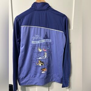Disney World Run Disney Princess Half Marathon 2020 full Zip up track jacket